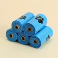 Poop Bags Blue - 5 rolls