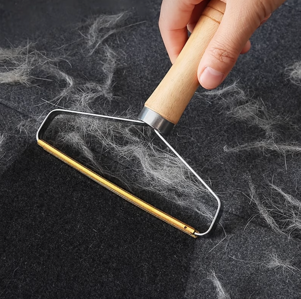4-Piece Reusable Double-Sided Hair Remover Set